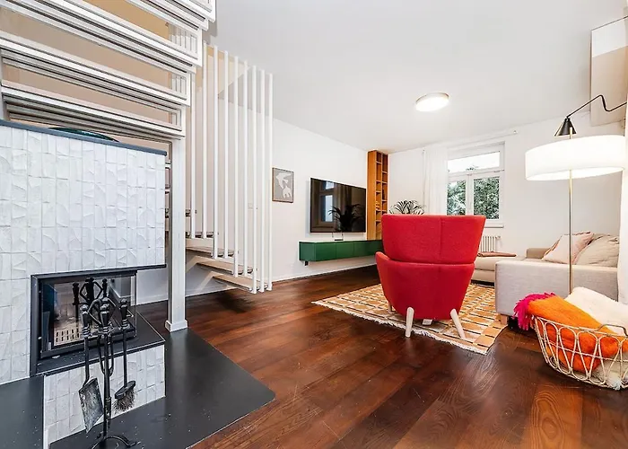 Amazing 3-bedroom&terrace Overlooking Tv Tower Praag